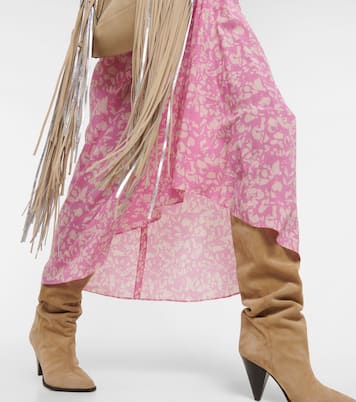 Albini printed silk-blend midi dress | Isabel Marant