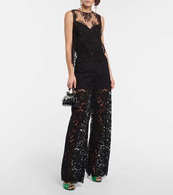 Pantoletten aus Lackleder | Dolce&Gabbana