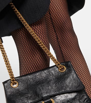 Collant a rete con fascia in vita e logo | Balenciaga