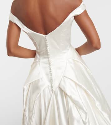 Novia - vestido de fiesta Nebula de seda | Vivienne Westwood
