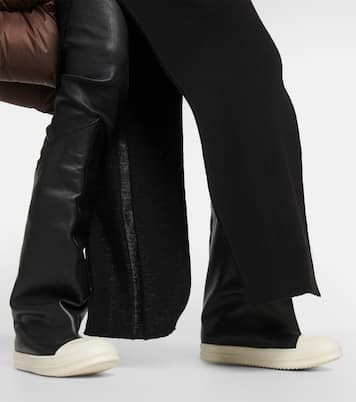 Botas mosqueteras Oblique de piel | Rick Owens