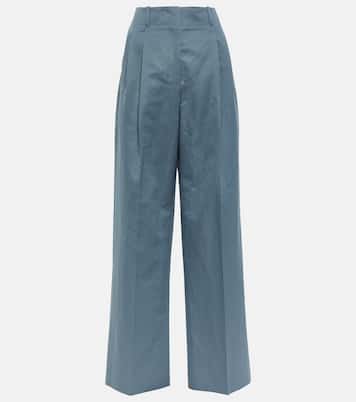 Pantalon Gaugin en coton et ramie | The Row