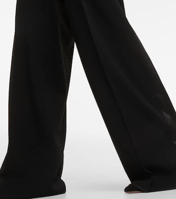 Weite High-Rise-Hose Amedea aus Cady | Max Mara