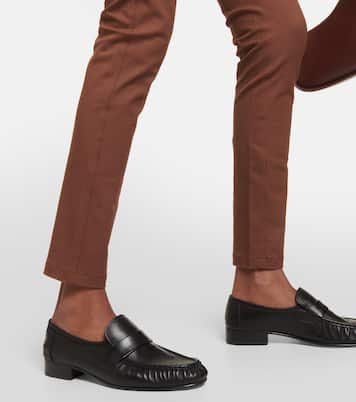 Mid-rise gabardine leggings | Joseph