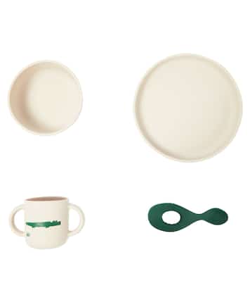 Bébé – Set de table Vivi imprimé en silicone | Liewood