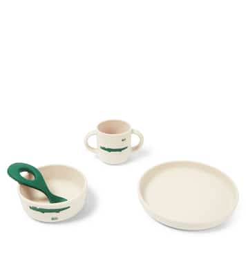 Bébé – Set de table Vivi imprimé en silicone | Liewood