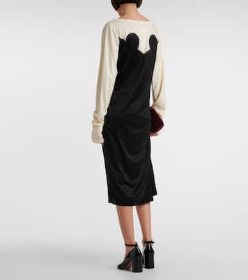 Abito midi Spliced in jersey | Maison Margiela