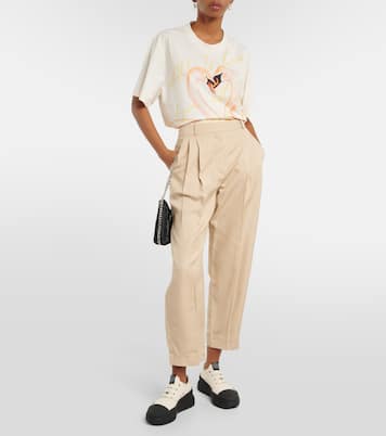 Loop canvas platform sneakers | Stella McCartney