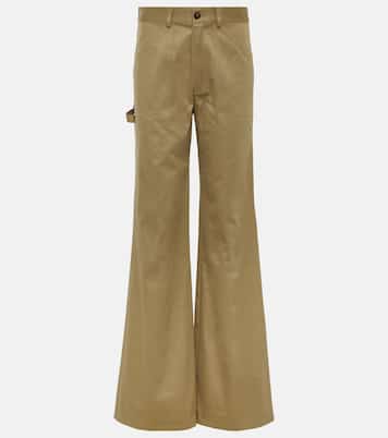 Pantaloni flared Quentin in cotone | Nili Lotan