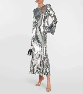 Sequined top | Self-Portrait
