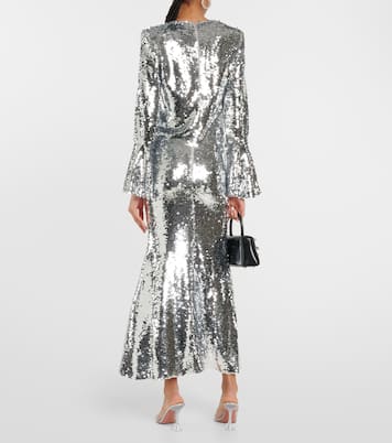 Sequined top | Self-Portrait