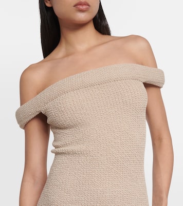 Vestido midi con hombros descubiertos | Toteme