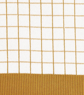Pullover Rossella in cotone a quadri | C'era Una Volta