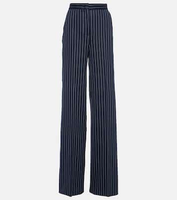Pantalon ample Benito rayé | Max Mara