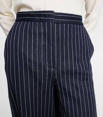 Pantalon ample Benito rayé | Max Mara