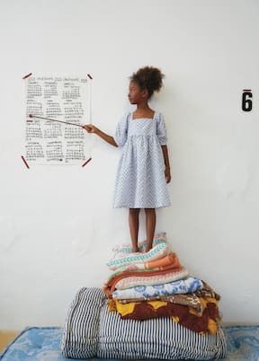 Abito La Brea in cotone e lino | The New Society