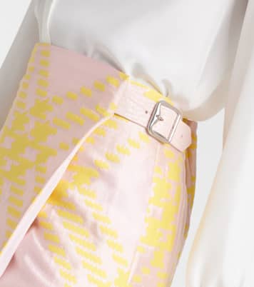 Mini-jupe à carreaux | Burberry