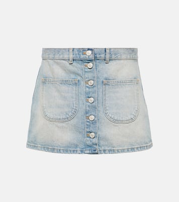 Mini-jupe Multiflex en jean | Courrèges