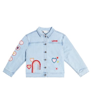 Bestickte Jeansjacke | Stella McCartney Kids