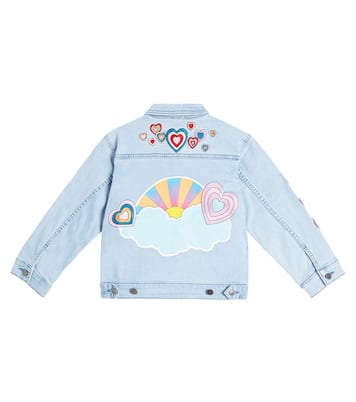 Bestickte Jeansjacke | Stella McCartney Kids