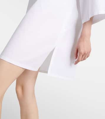 Cotton and linen minidress | Valentino