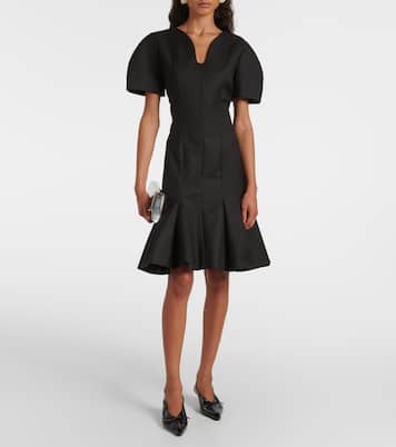 Midikleid aus Woll-Gabardine | Nina Ricci