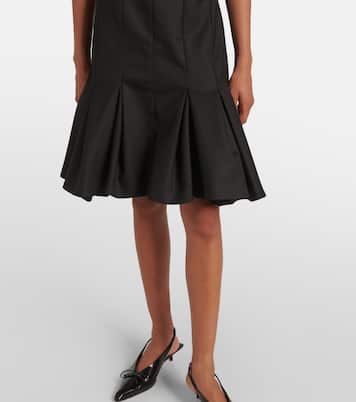 Midikleid aus Woll-Gabardine | Nina Ricci
