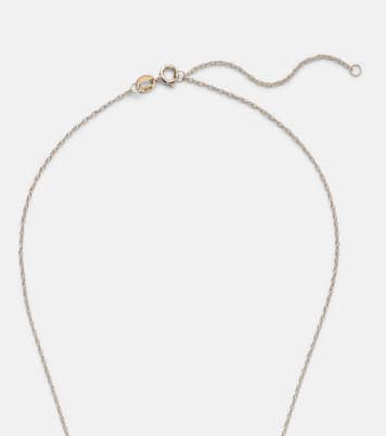Take a Pizza My Heart 10kt gold necklace with ruby | Stone and Strand