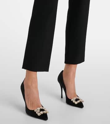 Pantalon droit raccourci Stila | Veronica Beard