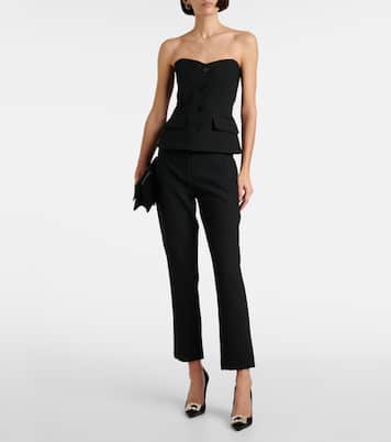 Pantalon droit raccourci Stila | Veronica Beard