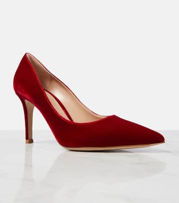Escarpins Gianvito 85 en velours | Gianvito Rossi