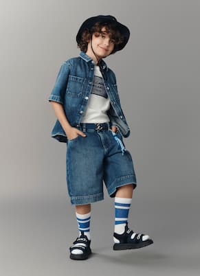 Shorts en denim | Dolce&Gabbana Kids