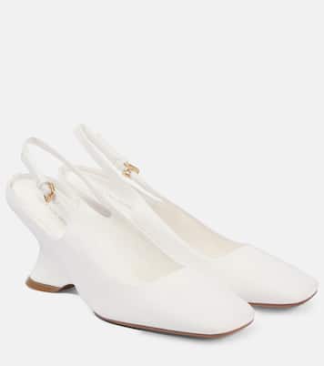 Pumps 75 in pelle con zeppa | Dries Van Noten