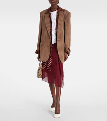 Pumps 75 in pelle con zeppa | Dries Van Noten