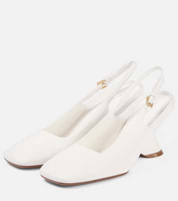 Pumps 75 in pelle con zeppa | Dries Van Noten