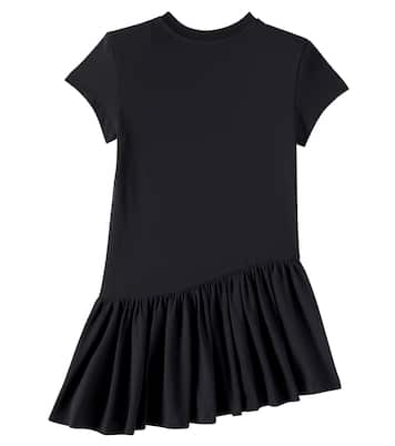 Kleid aus Baumwoll-Jersey | Balmain Kids