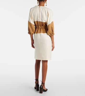 Pulloverkleid Vasto aus Leinen und Seide | Max Mara