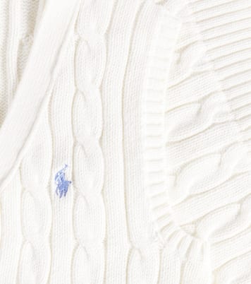 Chaleco trenzado de algodón | Polo Ralph Lauren Kids