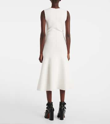 Abito midi con cristalli | McQueen