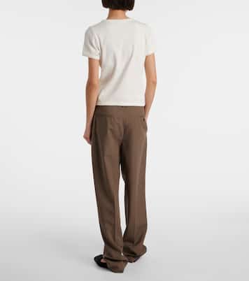 Torya cotton jersey T-shirt  | The Row