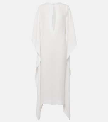 Oversized crêpe kaftan  | Alaïa