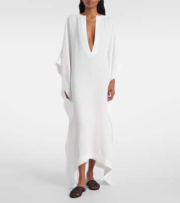 Oversized crêpe kaftan  | Alaïa