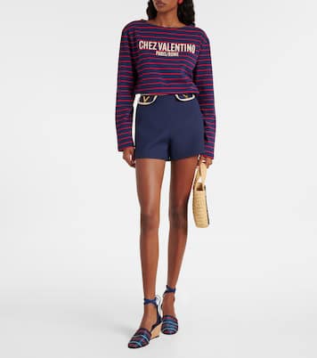 La Cruisette canvas espadrille wedges | Valentino Garavani