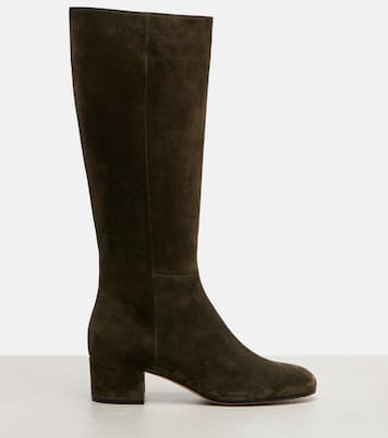 Bottes Joelle 45 en daim | Gianvito Rossi