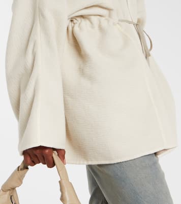 Camel and wool jacket | Rick Owens