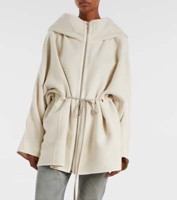 Camel and wool jacket | Rick Owens