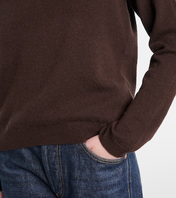 Wool and cashmere polo sweater | Jardin des Orangers