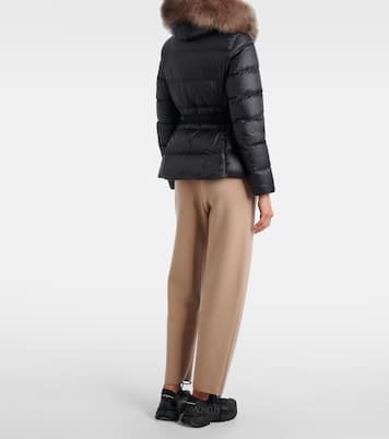 Daunenjacke Boed mit Shearling | Moncler