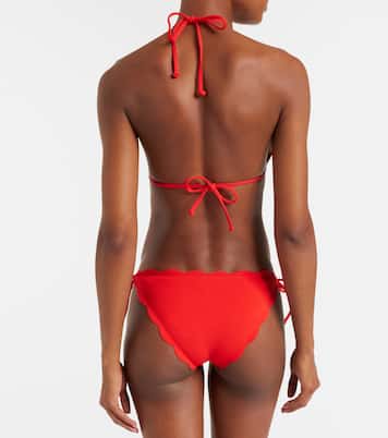 Top de bikini festoneado | Marysia