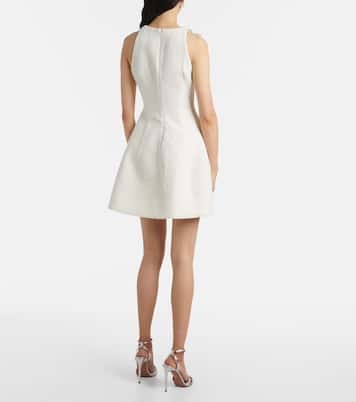 Besticktes Minikleid aus Tweed | Oscar de la Renta